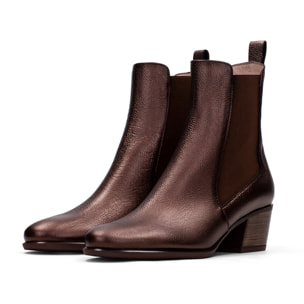 Botin Madeira Bronce 4,5 cm