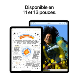 Tablette Apple IPAD Air 13 Gris Sidéral 1To 2024