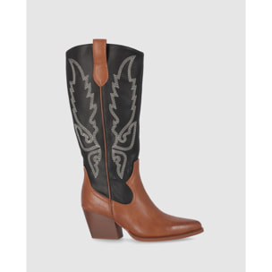 Botas - Cuero - Tacón: 7 cm