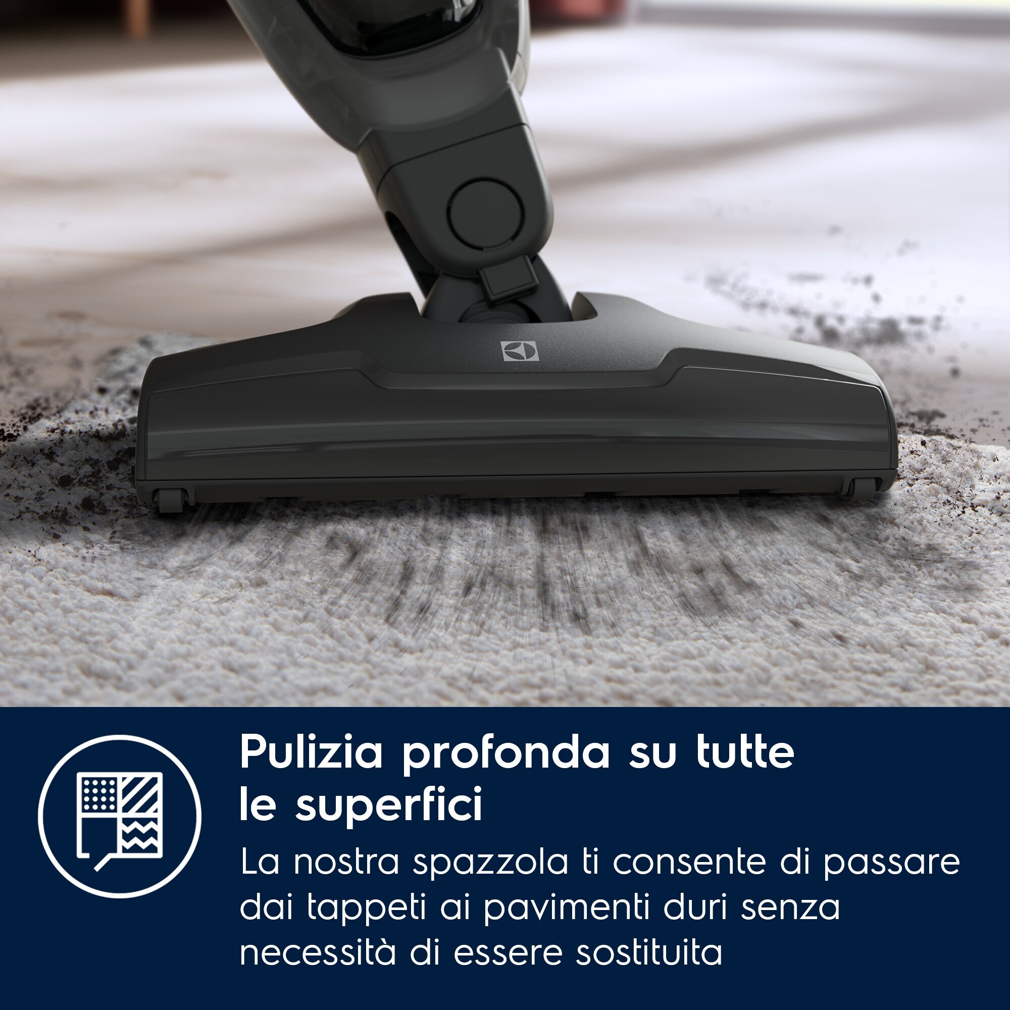 Electrolux Scopa senza filo Clean 500 45 min di autonomia ES52CB18OG