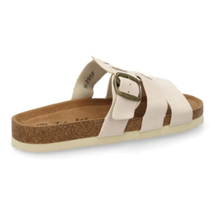 Sandalia Mujer cómoda con tiras y hebilla