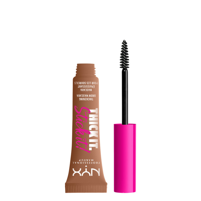 NYX Professional Makeup Thick It Stick It Mascara sourcils Auburn