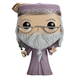 Harry Potter Funko POP Film Vinile Figura Albus Silente con Bacchetta 9cm