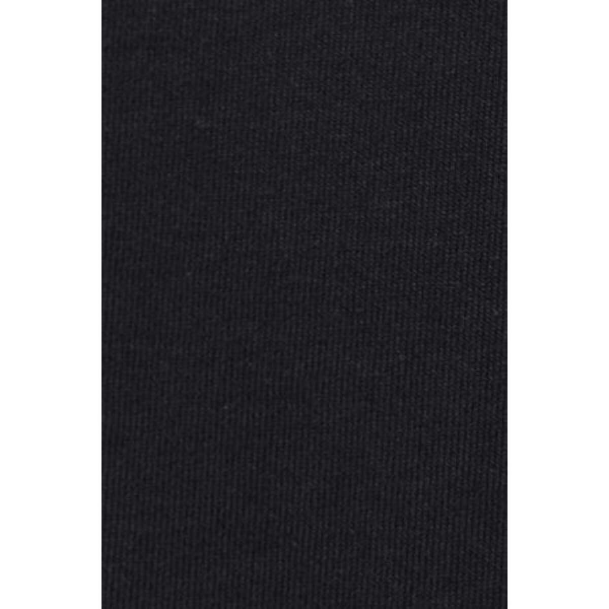 Maglietta nera a maniche corte e a girocollo con ricamo Rigby Go