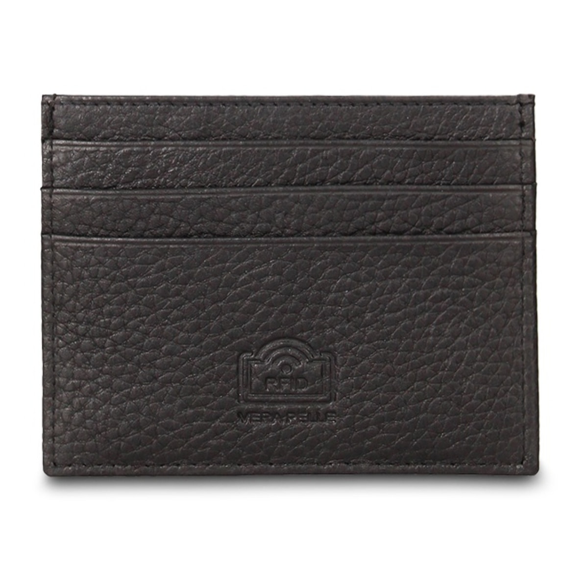 Porta carte uomo vera pelle - Modello Corvus Ultra - Casual - 10.0 x 7.5 x 1.0 cm