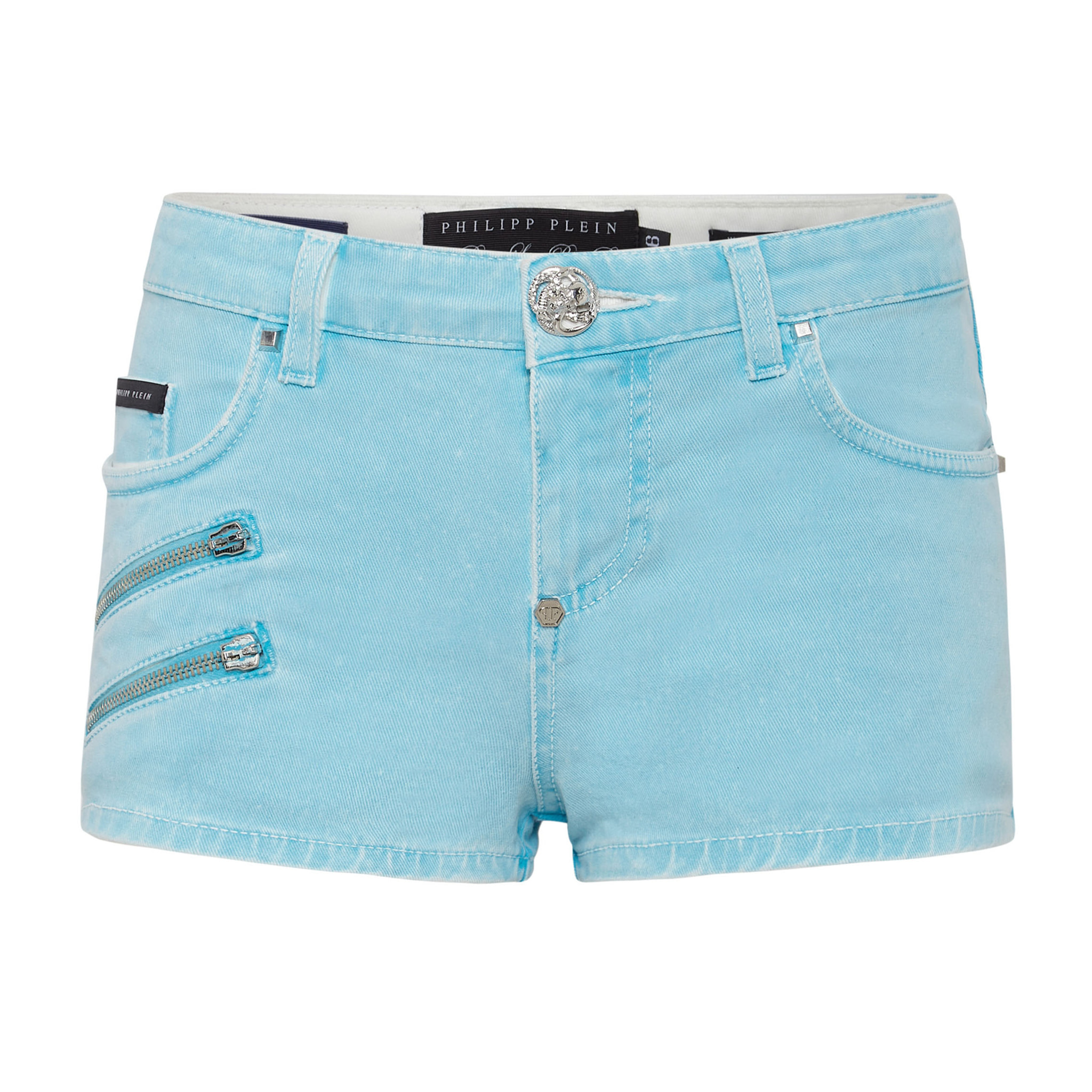PHILIPP PLEIN Denim Shorts