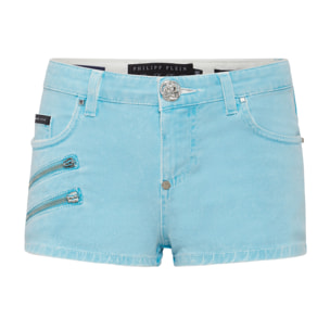 PHILIPP PLEIN Denim Shorts