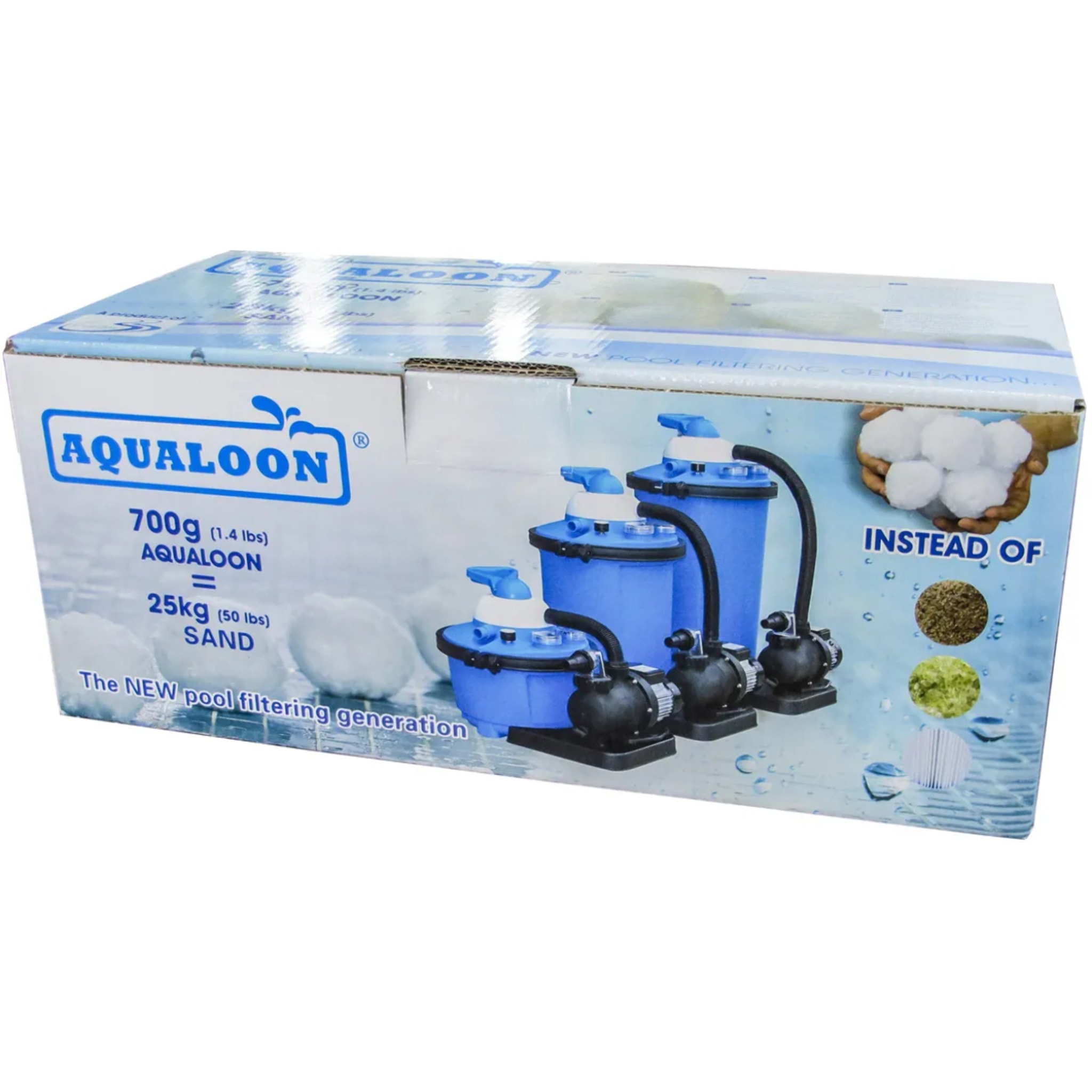 Balles filtrantes 700 grammes Aqualoon