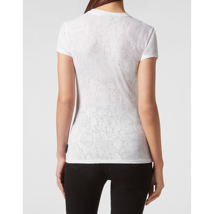 PHILIPP PLEIN Camiseta Cuello Redondo SKULL