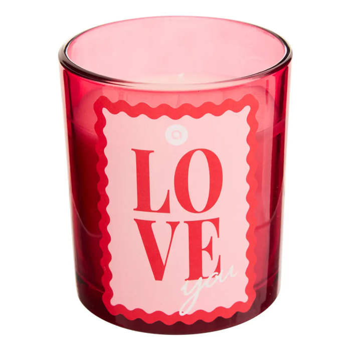 Bougie parfumée 190g Love parfum floral