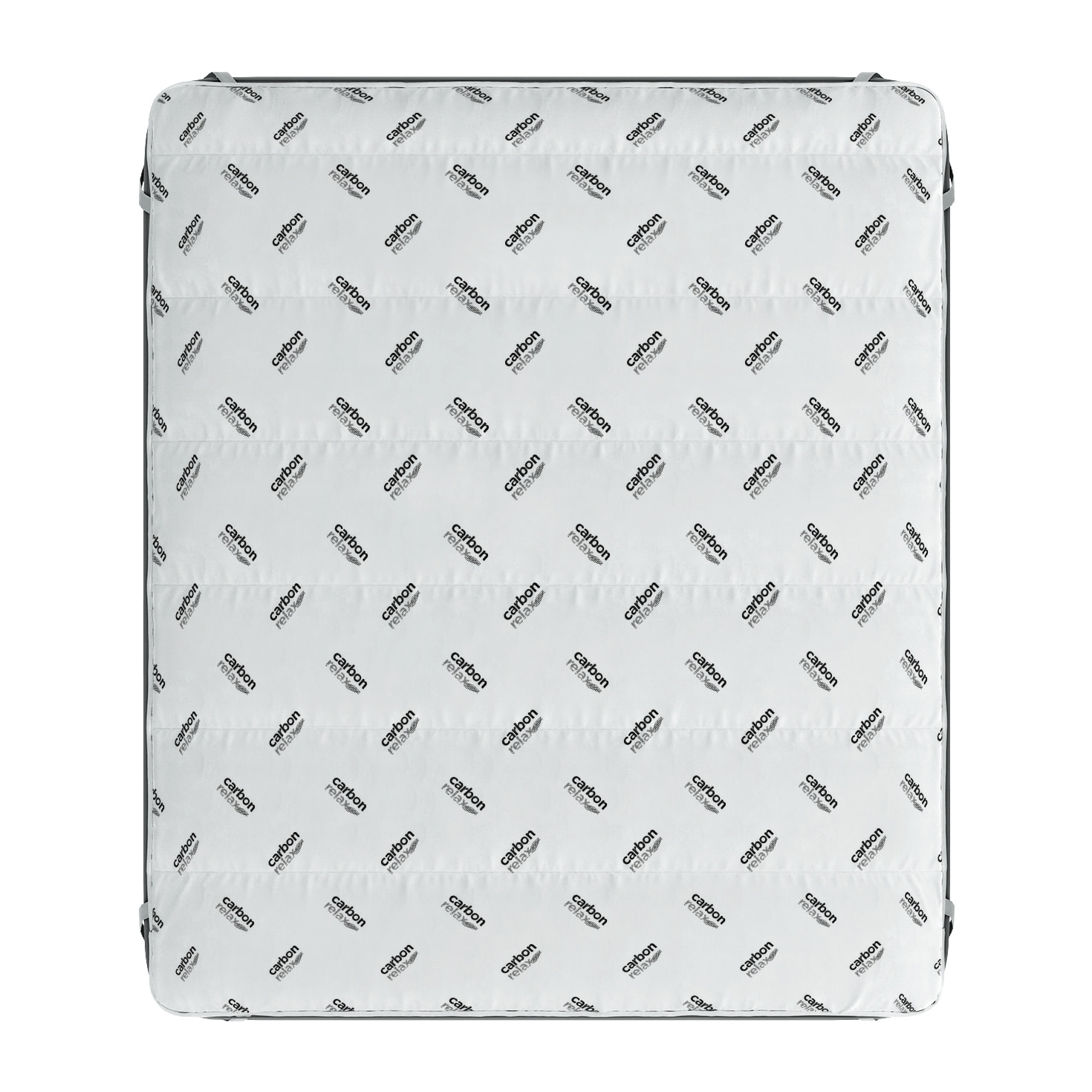 TOPPER TRAPUNTATO CARBONIO CON ELASTICI - Made in Italy