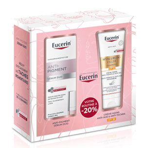 Anti-Pigment & Hyaluron-Filler + Elasticity - Coffret Sérum Duo 30ml + Crème mains Anti-Taches SPF30 75ml