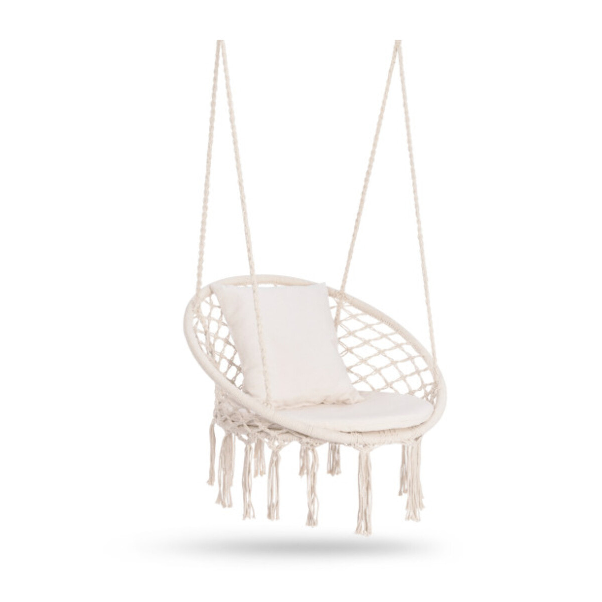 Hamac chaise macrame - Beige Macramé