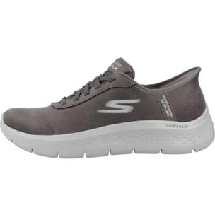 Sneakers De  Mujer Go Walk Flex - Mali Slip-ins Gris