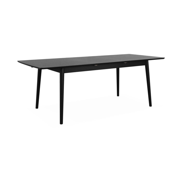 Table à manger extensible rectangulaire Lina. 6 à 8 places. 160 à 210cm