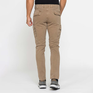 CARGO MOD. 619 SLIM FIT IN PESANTE GABARDINA STRETCH