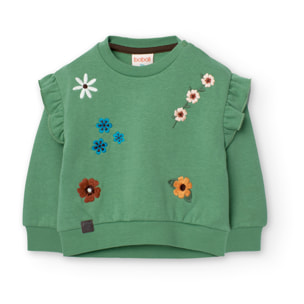 Sudadera felpa de bebé niña -BCI