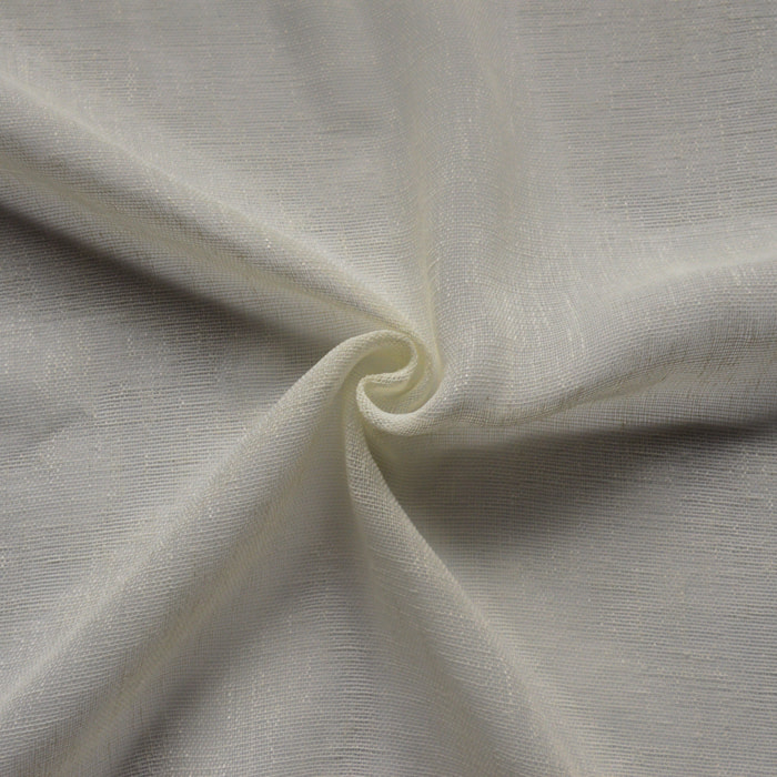 Voilage   - Effet lin fluide - Ivoire