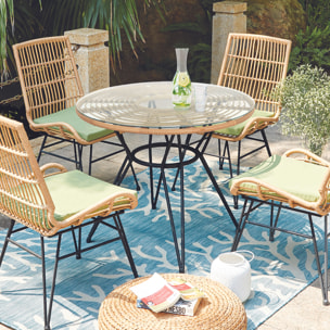 Table De Repas Ronde Surab