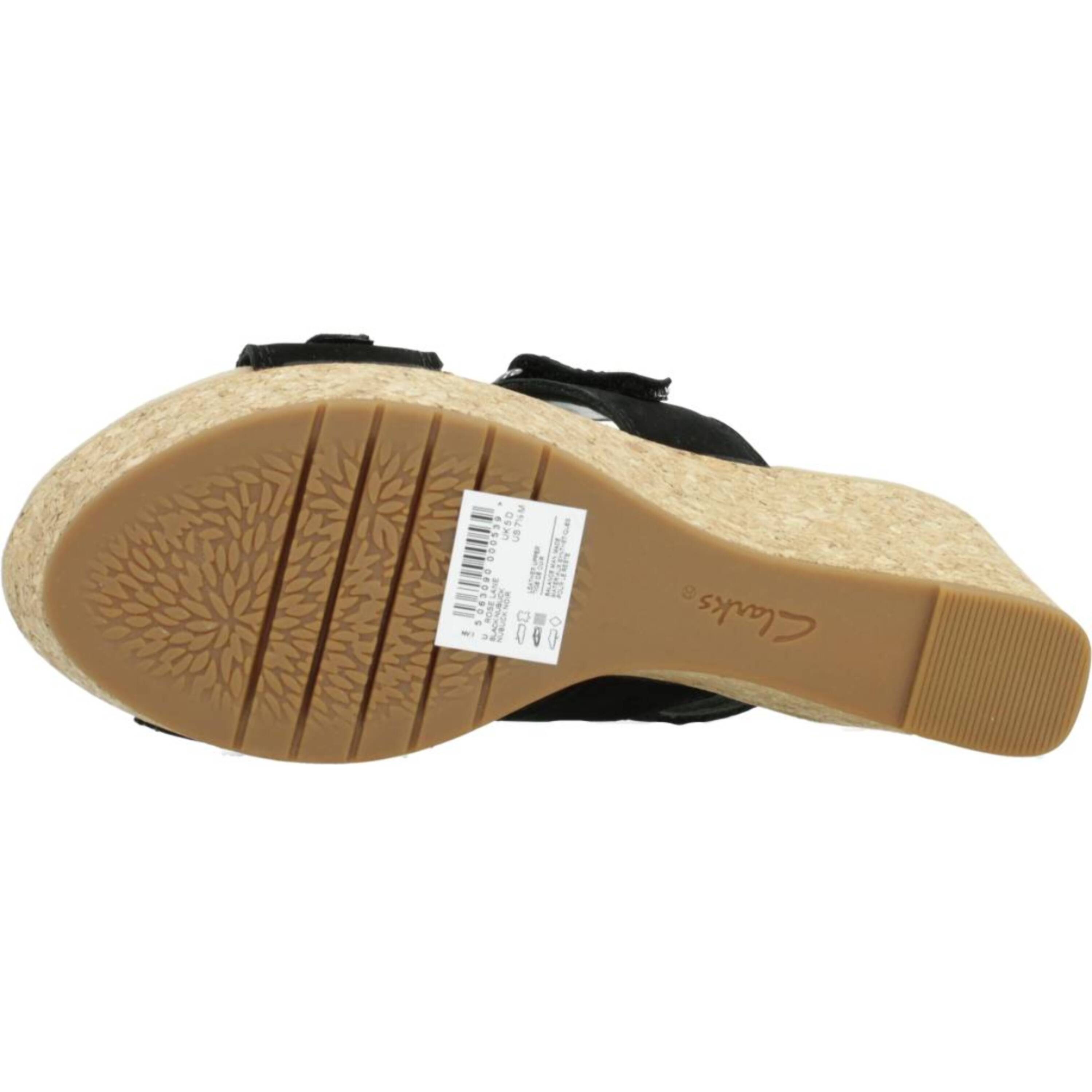 Sandalias Mujer de la marca CLARKS  modelo ROSE LANE Black