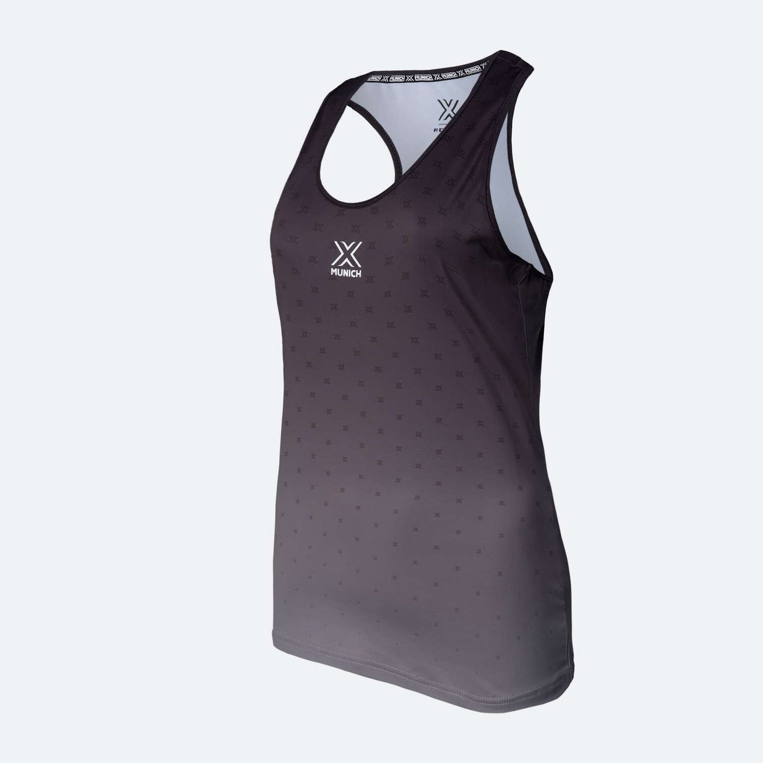 WOMAN BASIC TANK TOP BLACK/GRAY