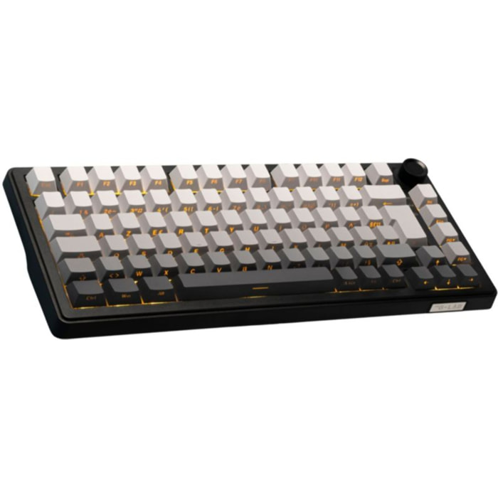 Clavier gamer sans fil THE G-LAB Keyz Elite 300 RGB Triple Mode Gris