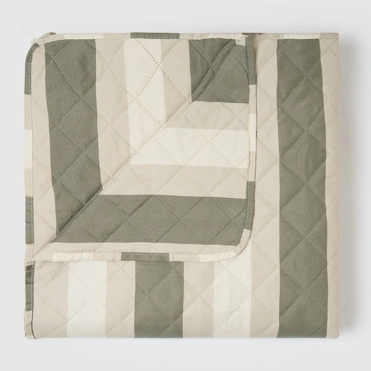 Colcha bouti raya calcuta verde seco