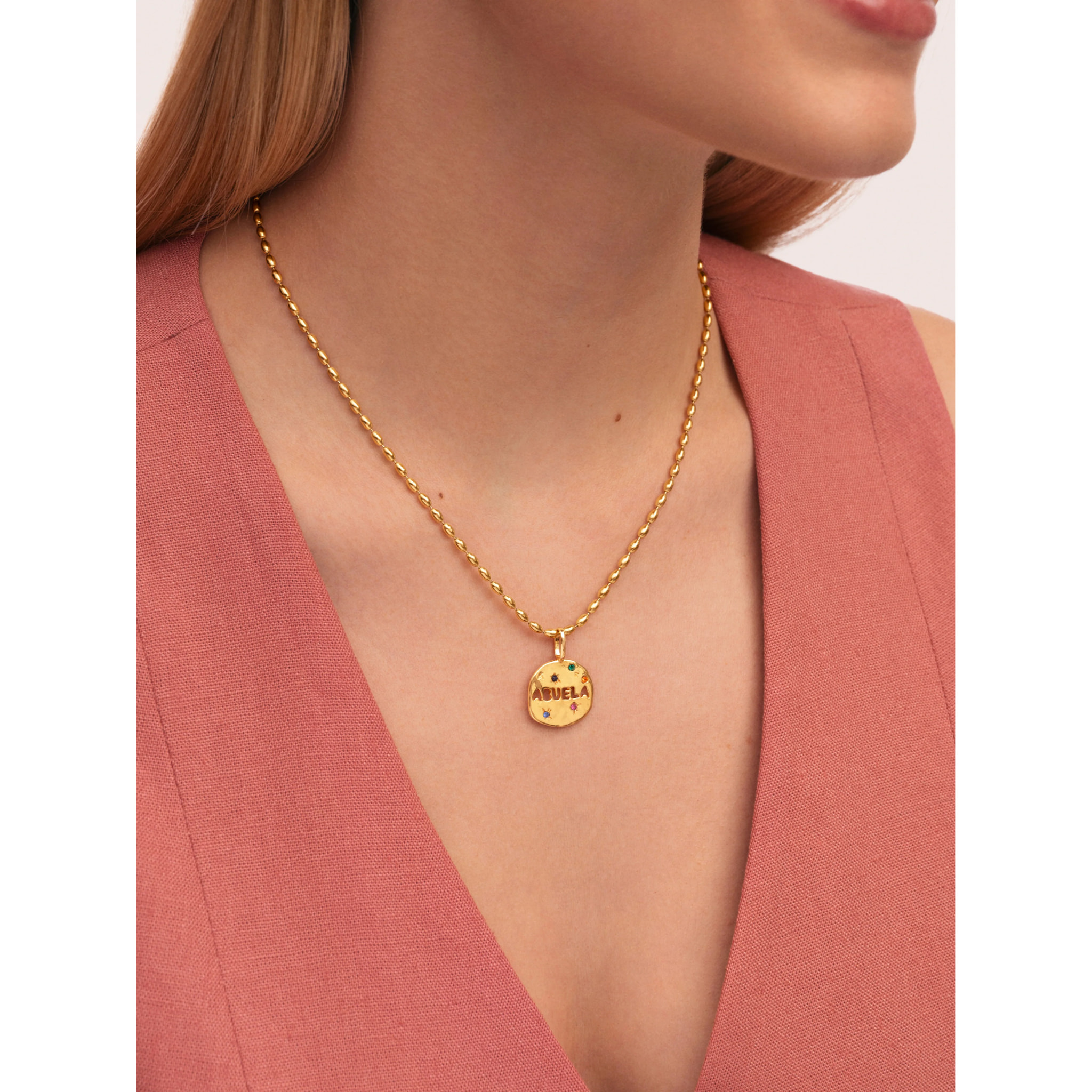 Charm Abuela Placcato Oro