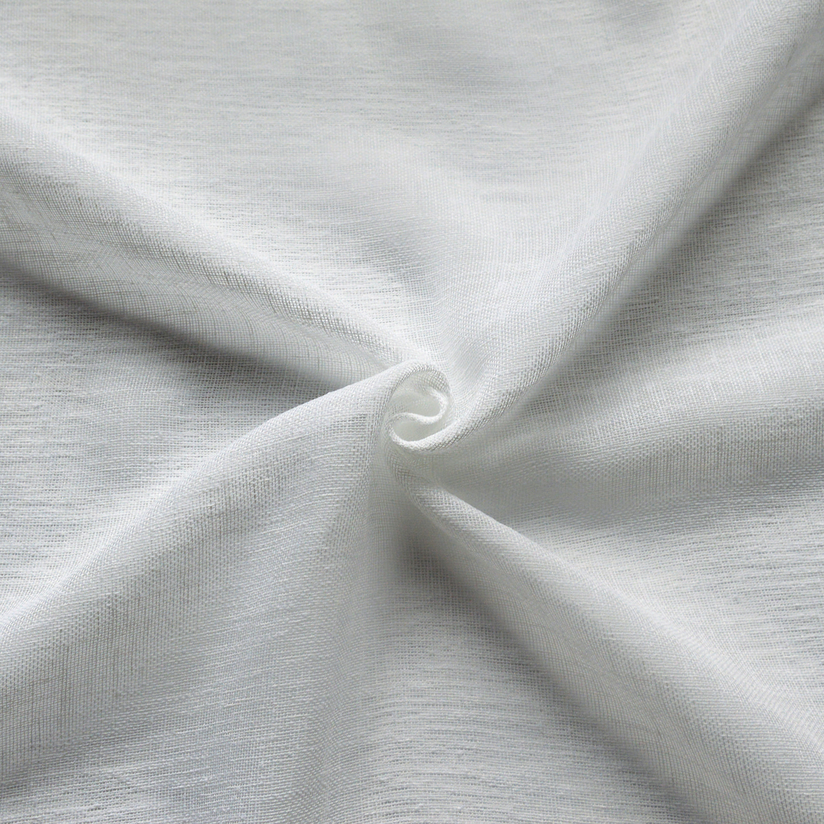 Voilage tamisant  - Effet matière à œillets - Blanc
