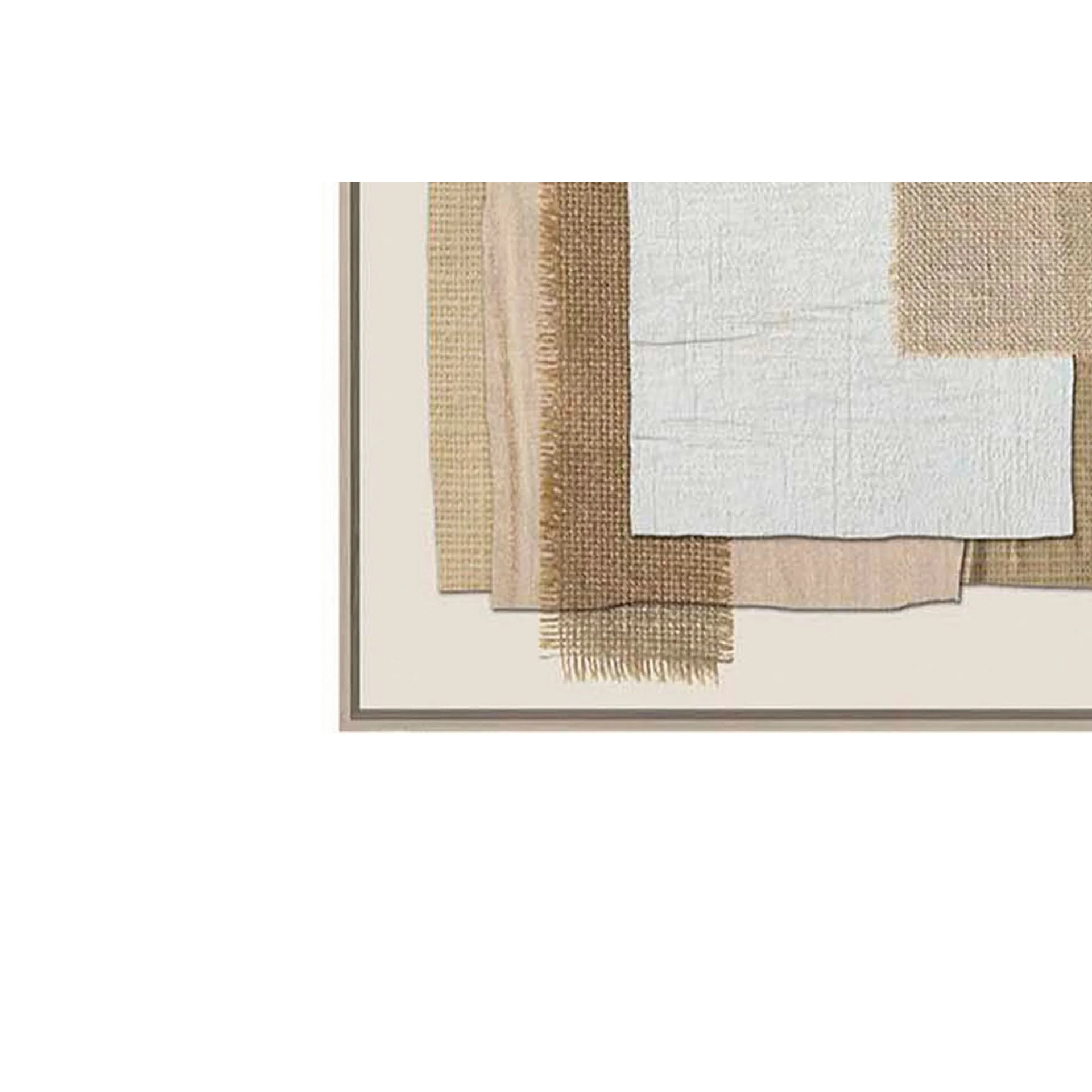 Cuadro Abstracto 50% Pintado A Mano 83x4x123 Cm
