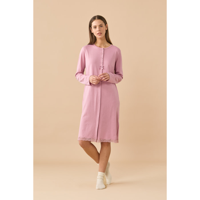Vestaglia donna jersey invernale articolo essential. Noidinotte