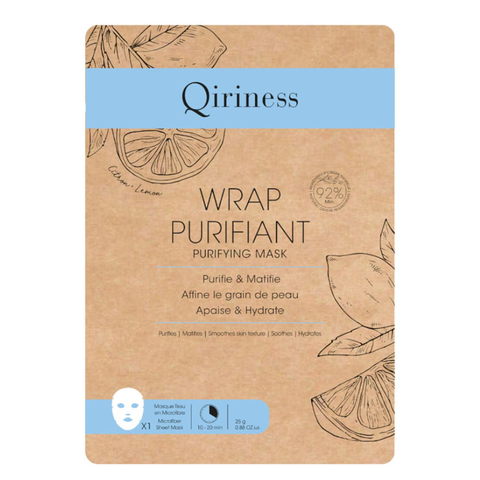 Wrap Purifiant  - Masque Microfibre Purifiant