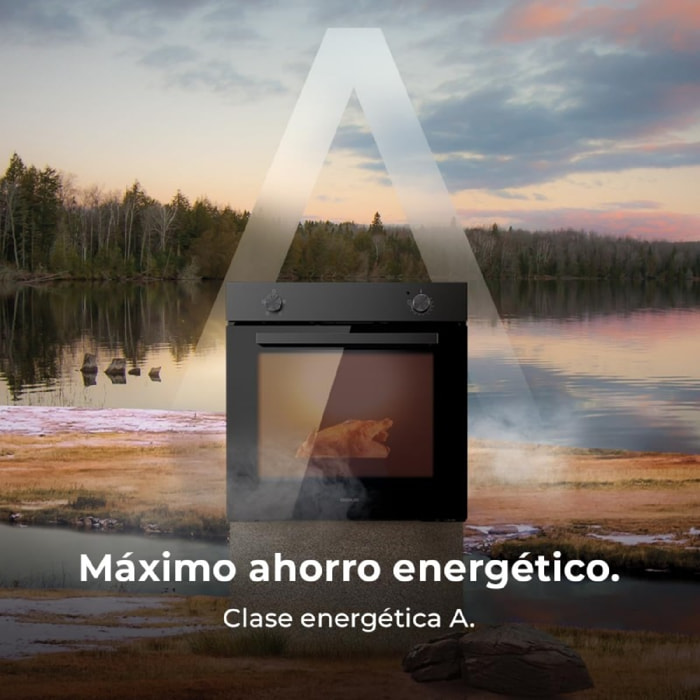 Cecotec Four conventionnel Bolero Hexa C126000 Dark Inox A