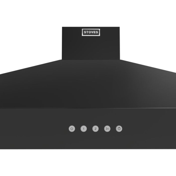 Hotte décorative murale STOVES HOTPYR90NOIR