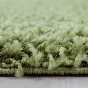 OTTAWA - Tapis shaggy uni Vert
