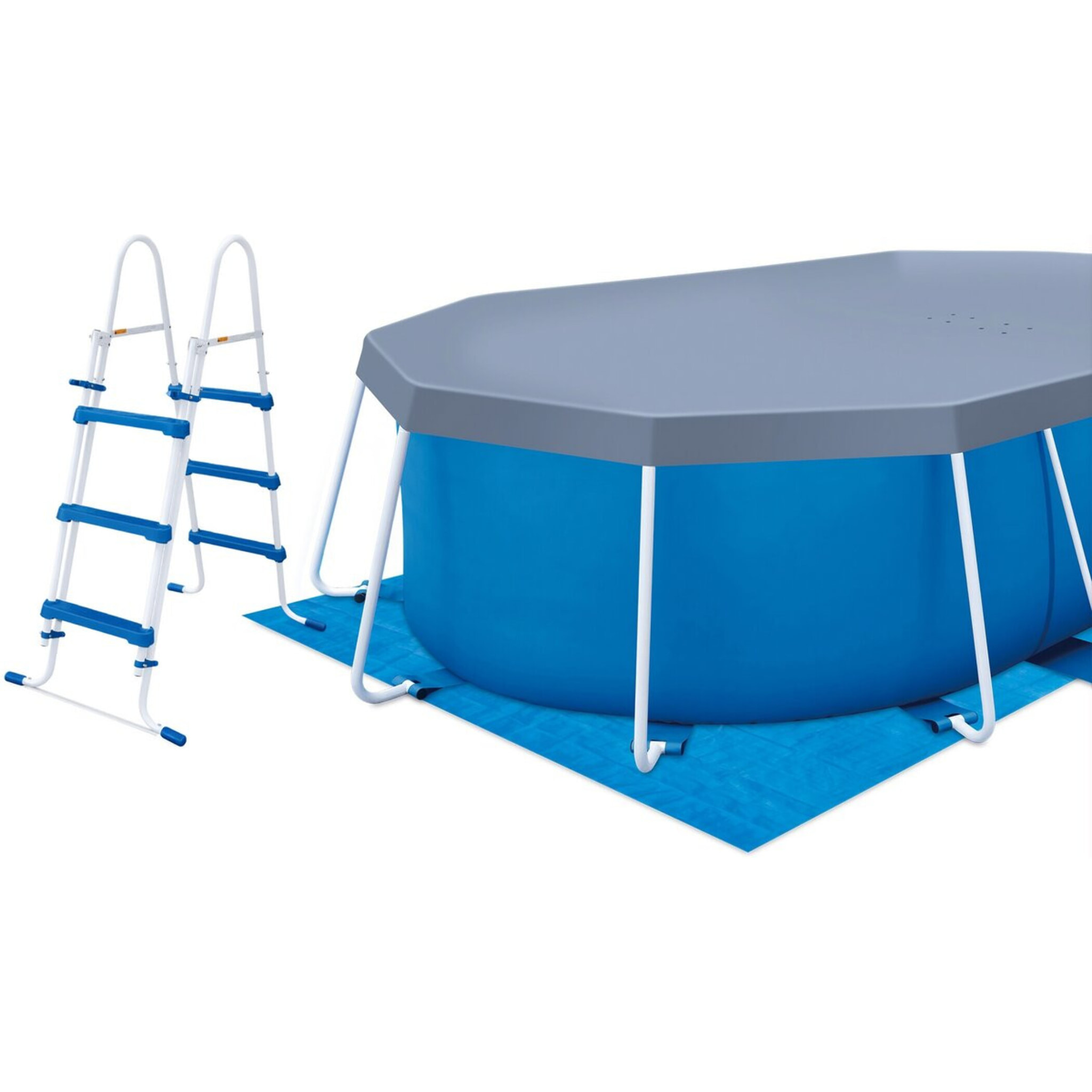 Piscine tubulaire Ovale "Tina" - 4,88 x 3,05 x 1,07 m