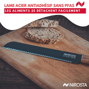 Couteau à pain 33,5 cm Nirosta Flow