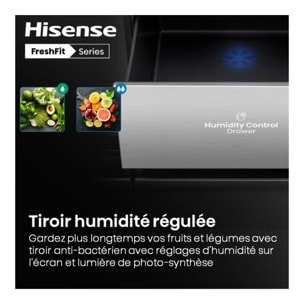 Réfrigérateur multi portes HISENSE RQ768N4GBE freshfit