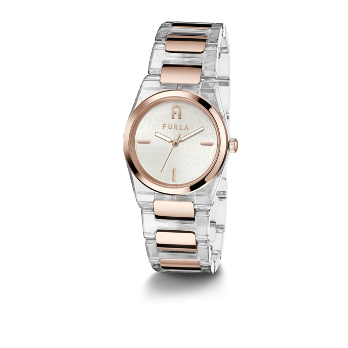 Furla Reloj Analógico De Cuarzo. Furla Tempo Mini Glow