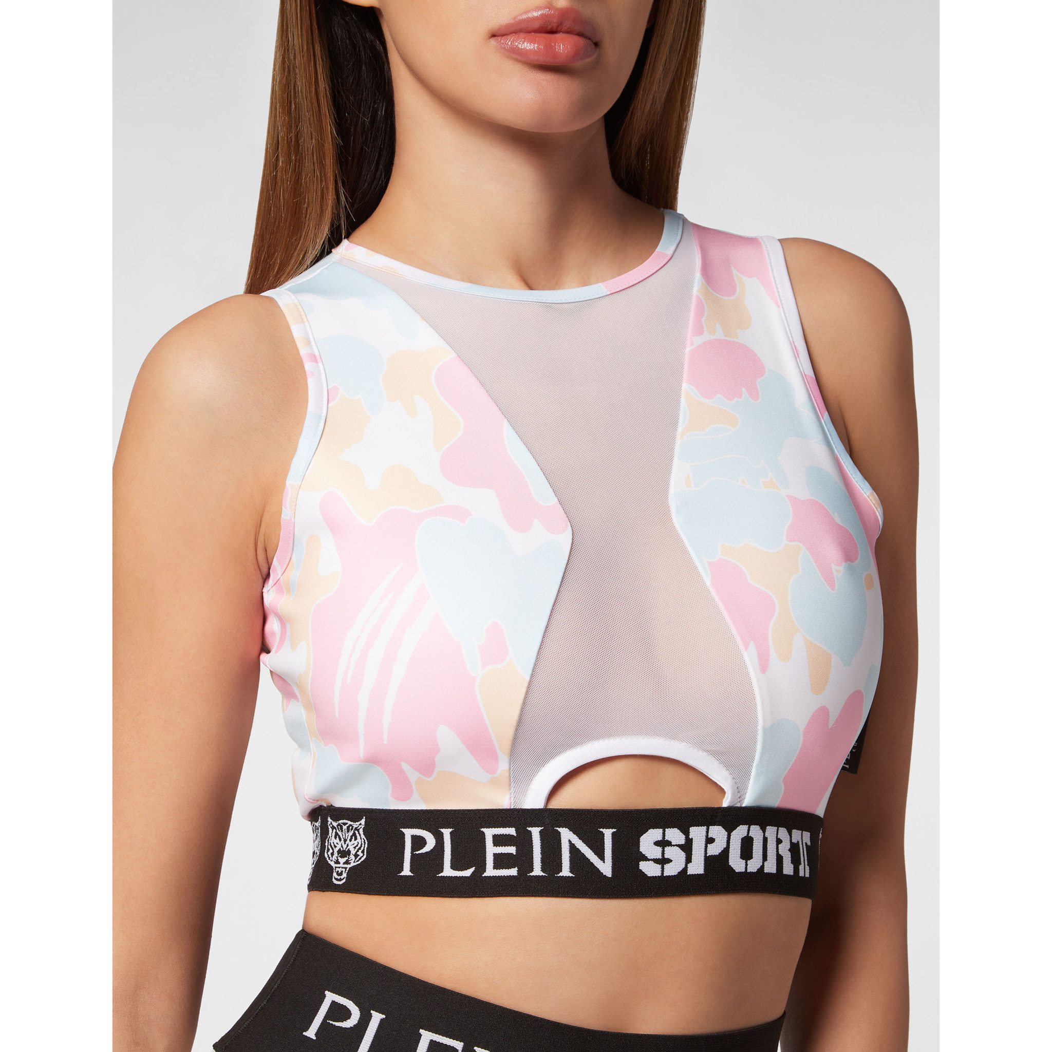 PLEIN SPORT Sport Top CAMOUFLAGE
