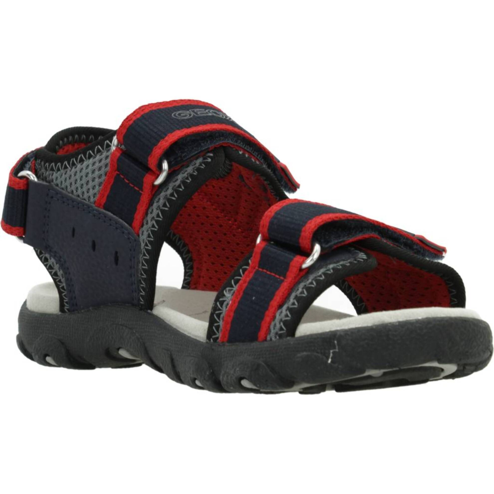 Sandalias Niño de la marca GEOX  modelo JR SANDAL STRADA A ROJO