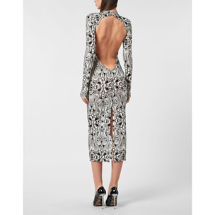 PHILIPP PLEIN Vestido largo GOTHIC PLEIN