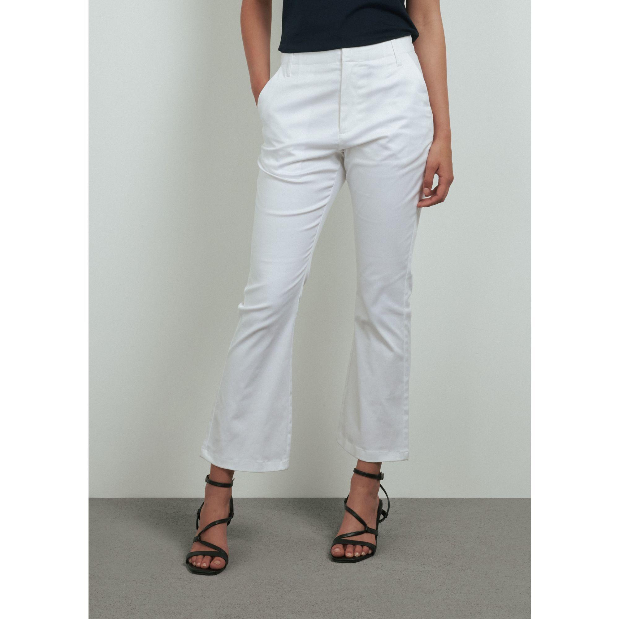 PANTALONE BIANCO CONBIPEL