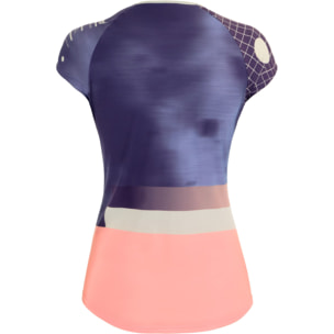 Slam - Tennis T-Shirt Donna - Viola - Donna
