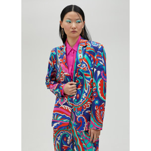 Blazer stampa paisley