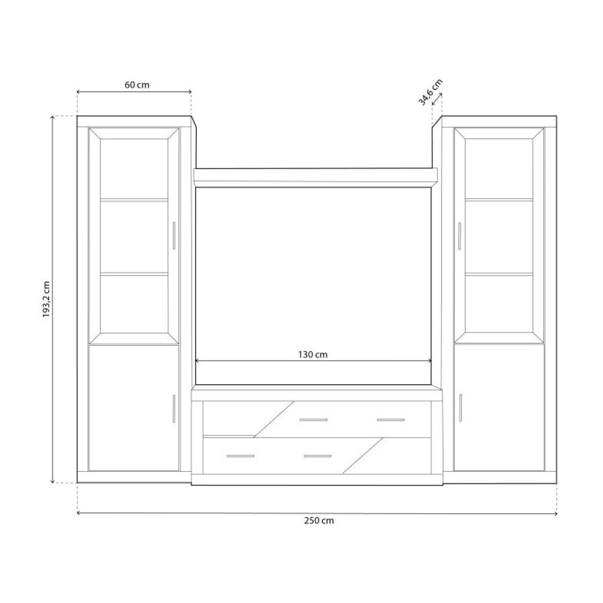 Salón Nuka V5 Cambria - Blanco