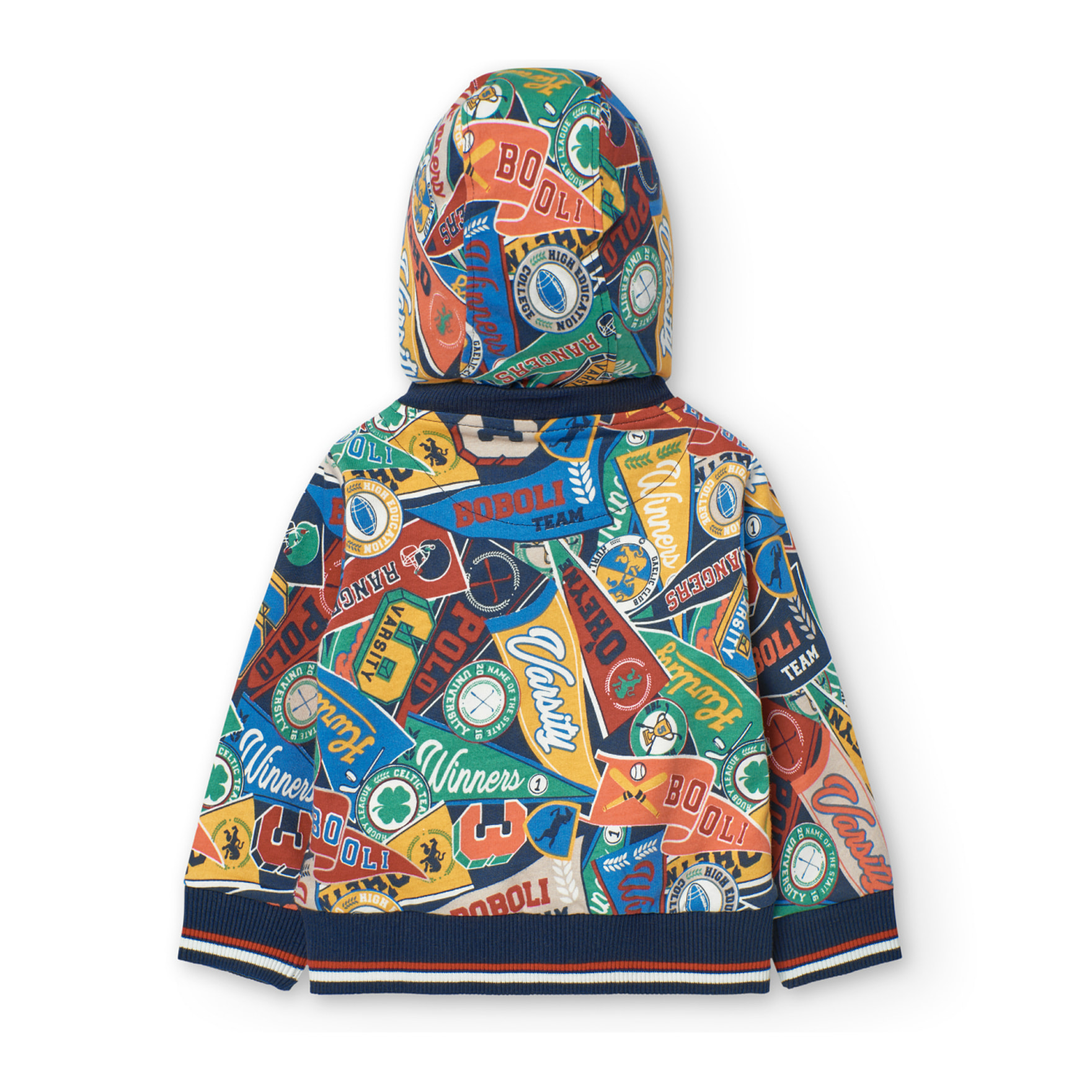 Chaqueta felpa estampada de bebé -BCI