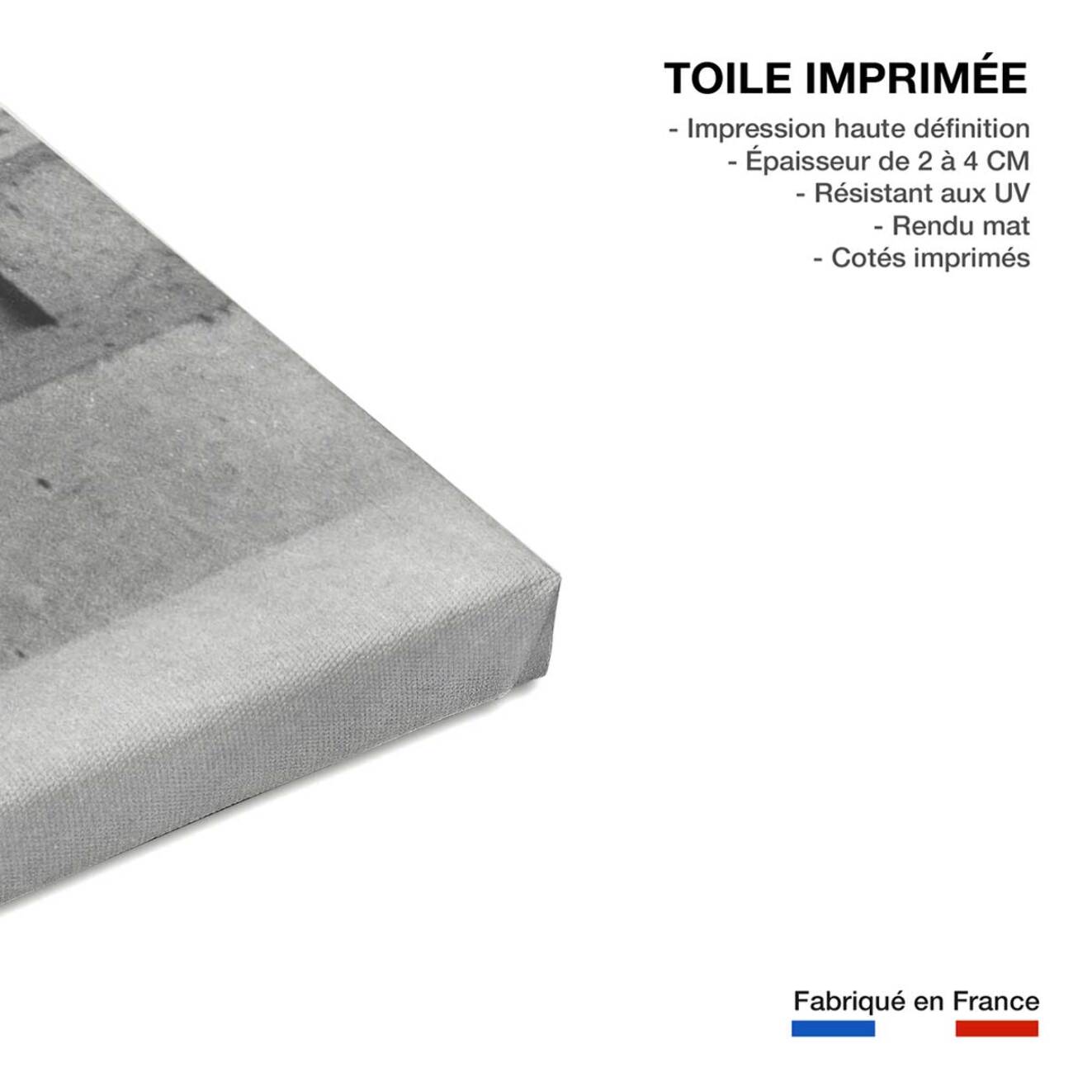 Tableau le retour du grand blond en 1974  Toile imprimée