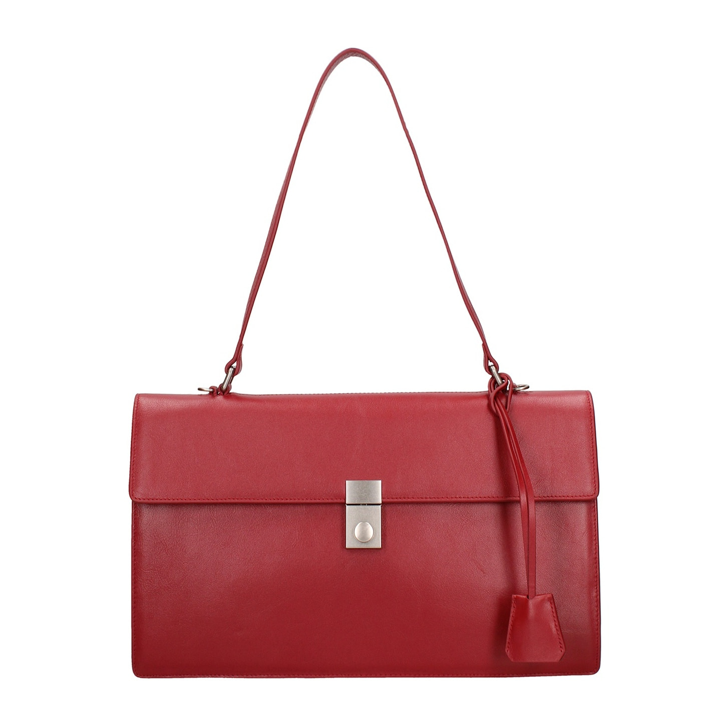 Borsa a spalla da donna Made in Italy - Modello Ereba Ultra - 100% pelle - 34.5 x 21.0 x 10.0 cm