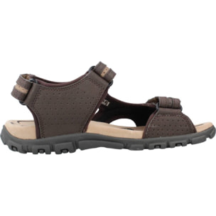 Sandalias Hombre de la marca GEOX  modelo UOMO SANDAL STRADA MARRON